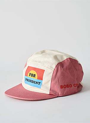 Casquette casquette norvégienne rose BOBO CHOSES femme