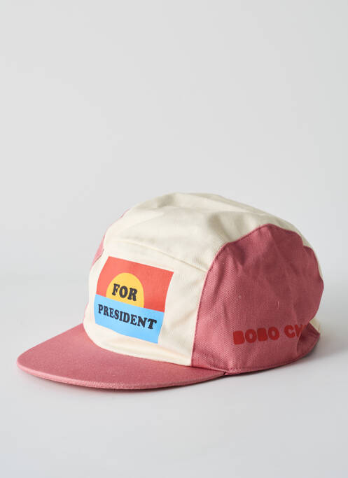 Casquette sérigraphie rose BOBO CHOSES femme
