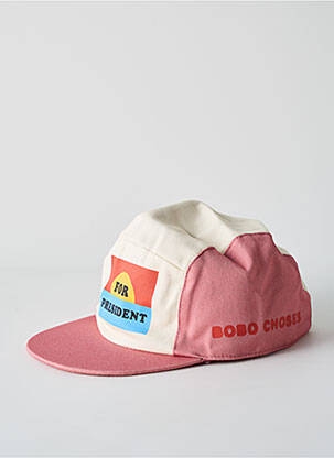 Casquette casquette norvégienne rose BOBO CHOSES femme