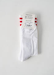 Chaussettes blanc MOTHER SOCKER pour femme seconde vue