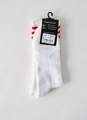 Chaussettes blanc MOTHER SOCKER pour femme seconde vue