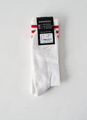 Chaussettes blanc MOTHER SOCKER pour femme seconde vue