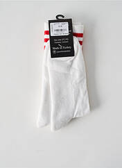 Chaussettes blanc MOTHER SOCKER pour femme seconde vue