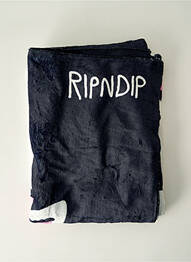 Plaid bleu RIPNDIP femme
