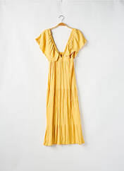 Robe longue jaune CIDER pour femme seconde vue