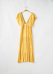 Robe longue jaune CIDER pour femme seconde vue