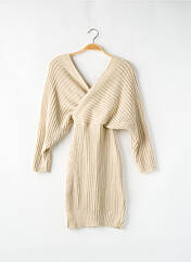 Robe pull beige BOOHOO pour femme seconde vue