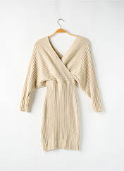 Robe pull beige BOOHOO pour femme seconde vue