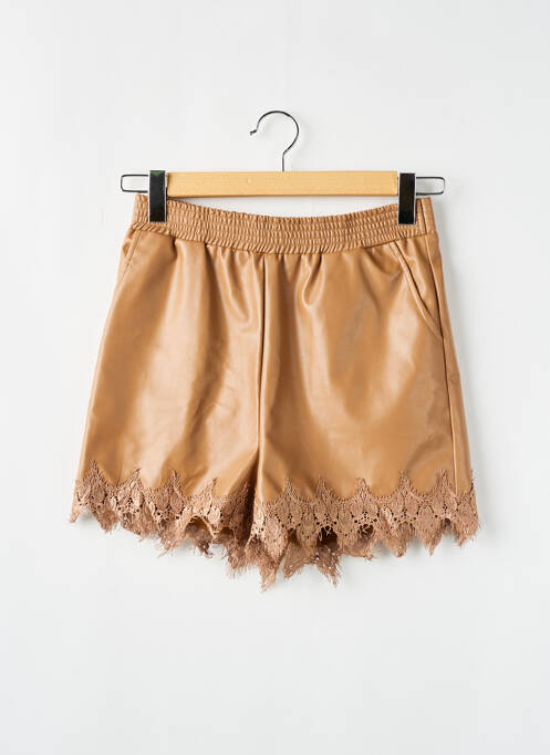 Short beige BOOHOO pour femme