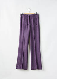 Pantalon flare taille normale taille normale violet PRINT STORIES BY SOI femme