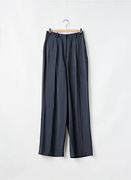 Pantalon large taille à pinces taille haute gris BA&SH femme