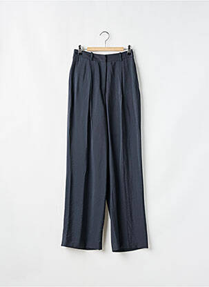 Pantalon large coupe fluide taille haute gris BA&SH femme