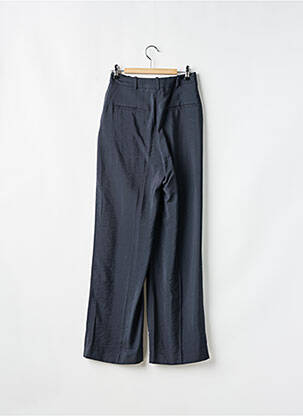 Pantalon large taille à pinces taille haute gris BA&SH femme