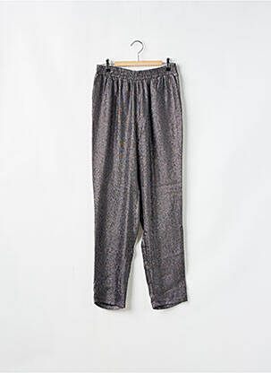 Pantalon droit taille élastique taille normale gris MAJE femme