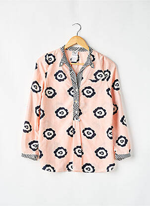 Blouse imprimé fleurs manches longues rose NU NEW YORK femme