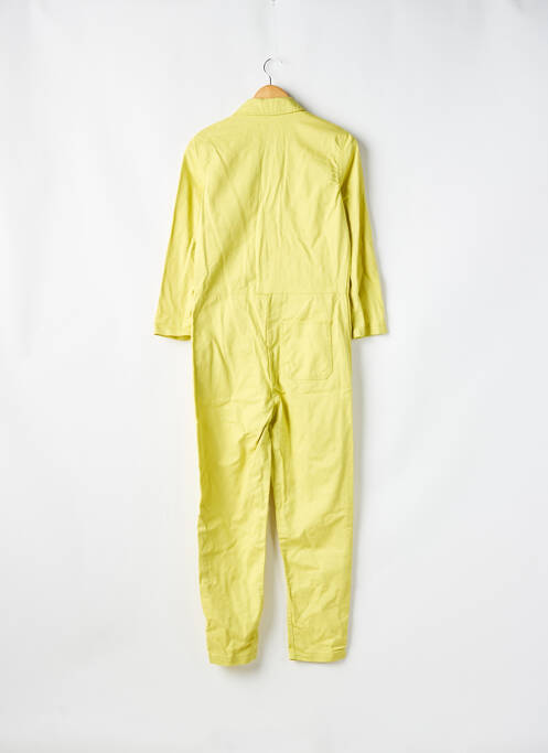Combi-pantalon poches manches longues jaune GALERIES LAFAYETTE femme