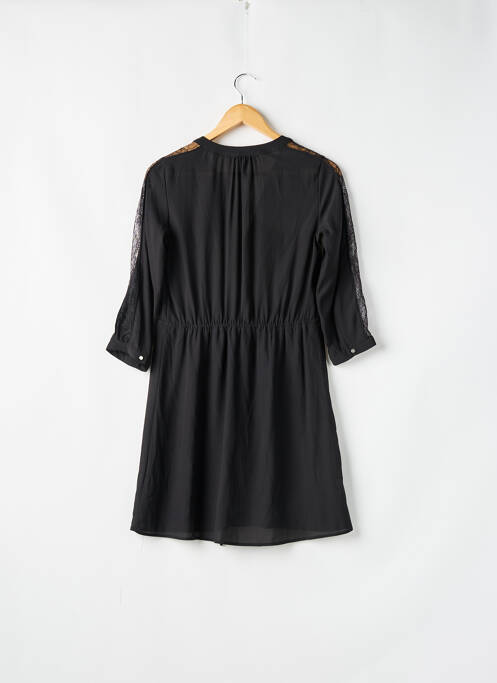 Robe courte manches 3/4 manches 3/4 noir H&M femme