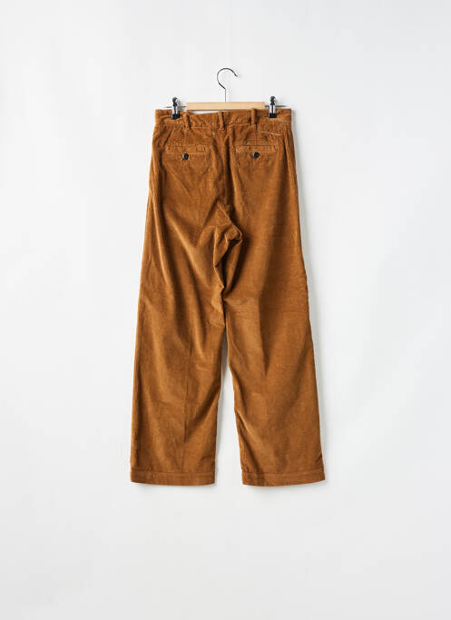 Pantalon droit marron LEON & HARPER femme
