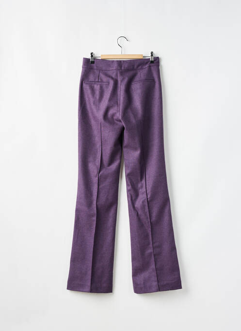 Pantalon flare violet PRINT STORIES BY SOI pour femme