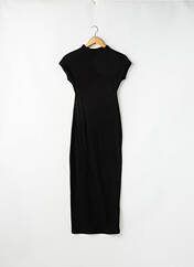 Robe longue noir SANS MARQUE pour femme seconde vue