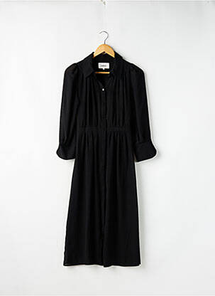 Robe mi-longue noir BA&SH pour femme