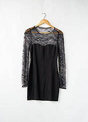 Robe Maje Femme Taille 38 - Noir, Manches Courtes, Coupe Trapèze - Viscose/Polyamide - Occasion Parfait État