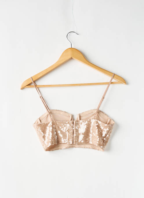 Top beige ZARA pour femme