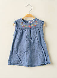 Robe mi-longue sans manche sans manche bleu LA COMPAGNIE DES PETITS fille