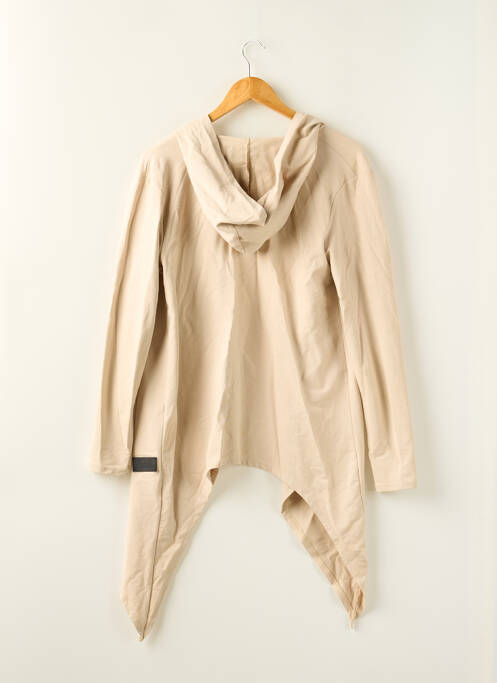 Gilet manches longues manches longues beige ILANN FIVE homme