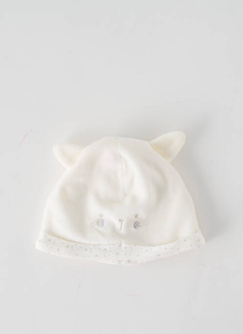 Bonnet blanc SERGENT MAJOR pour enfant