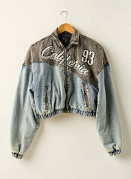 Veste casual poches bleu PRETTY LITTLE THING femme