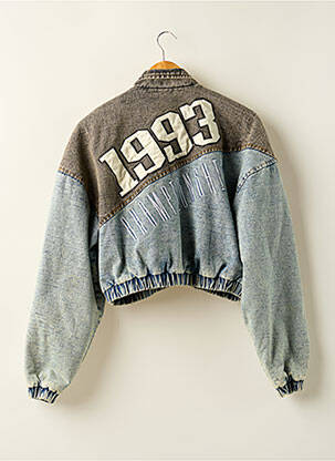Veste casual poches bleu PRETTY LITTLE THING femme