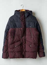 Doudoune manches longues a capuche rouge JACK & JONES homme