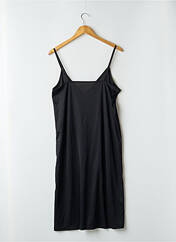 Jupon /Fond de robe noir SANS MARQUE pour femme seconde vue