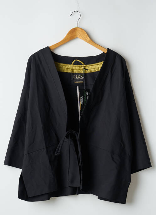 Veste casual noir DEUX. BY ELINE DE MUNCK pour femme