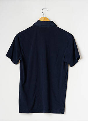 Polo coupe droite manches courtes bleu UNIQLO homme