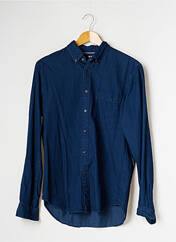 Chemise manches longues bleu UNIQLO pour homme seconde vue