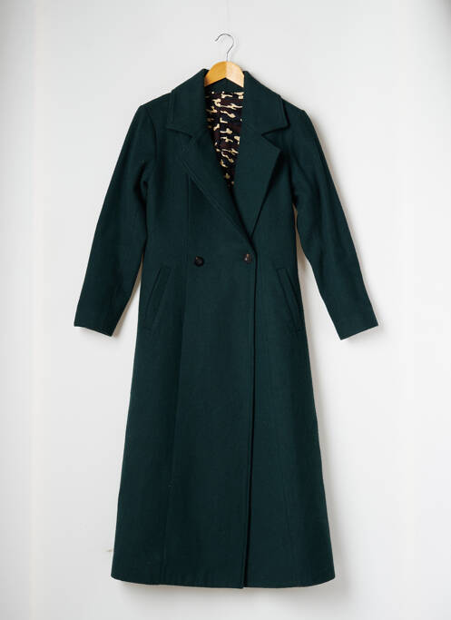 Manteau long vert YVETTE LIBBY N'GUYEN pour femme