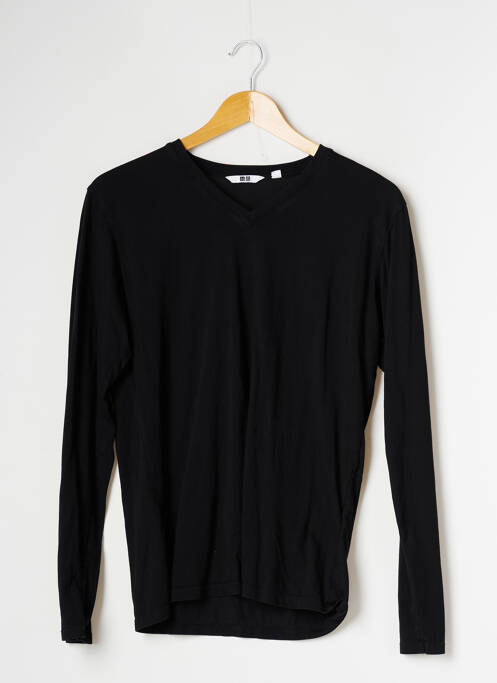 T-shirt noir UNIQLO pour homme