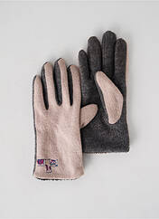 Gants gris SANS MARQUE pour femme seconde vue