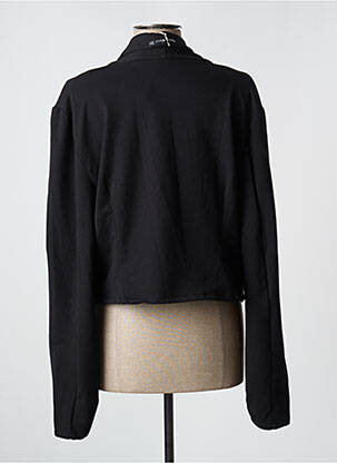 Blazer col châle noir POISSONS BLANCS femme