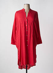 Robe mi-longue rouge MAT. pour femme seconde vue