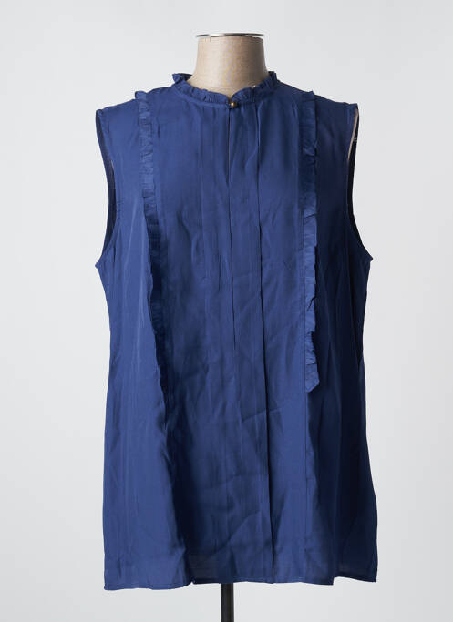 Blouse bleu YESTA pour femme