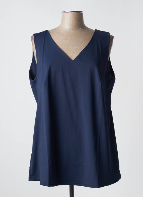 Top bleu YESTA pour femme