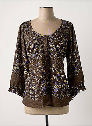 Chemisier marron VERO MODA femme