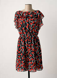 Robe courte noir MOLLY BRACKEN femme
