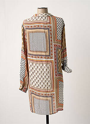 Robe courte beige VERO MODA femme