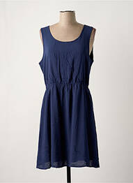 Robe mi-longue bleu ONLY femme