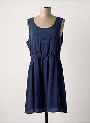 Robe mi-longue bleu ONLY femme