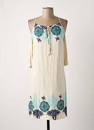 Robe mi-longue bleu VERO MODA femme